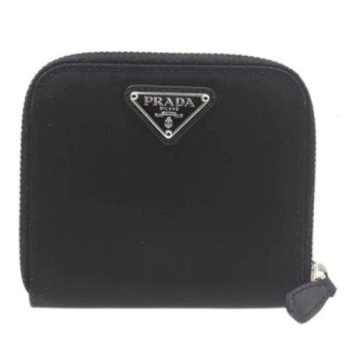 Pre-owned Fabric wallets Prada Vintage , Black , Dames