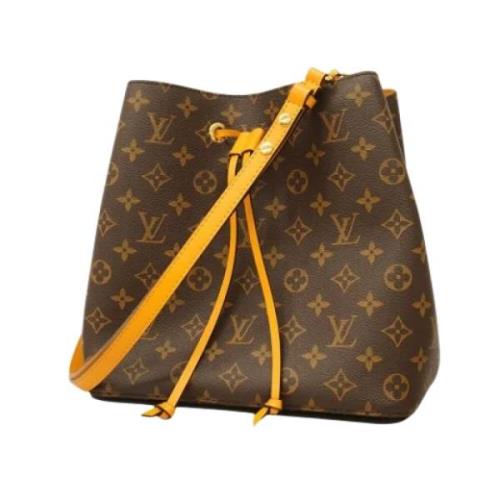 Pre-owned Fabric louis-vuitton-bags Louis Vuitton Vintage , Brown , Da...