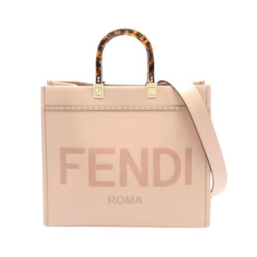 Pre-owned Leather fendi-bags Fendi Vintage , Pink , Dames