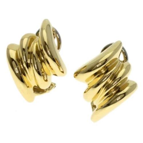 Pre-owned Yellow Gold earrings Tiffany & Co. Pre-owned , Yellow , Dame...