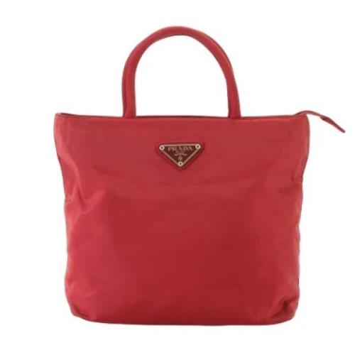 Pre-owned Fabric prada-bags Prada Vintage , Red , Dames