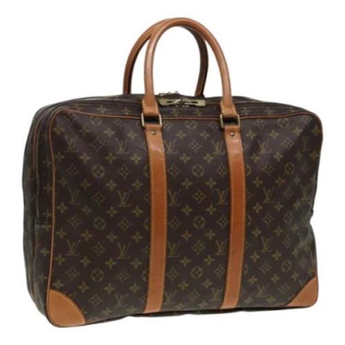 Pre-owned Canvas travel-bags Louis Vuitton Vintage , Brown , Dames