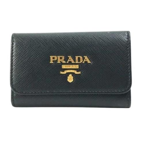 Pre-owned Fabric key-holders Prada Vintage , Black , Dames