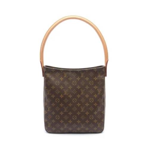 Pre-owned Leather louis-vuitton-bags Louis Vuitton Vintage , Brown , D...