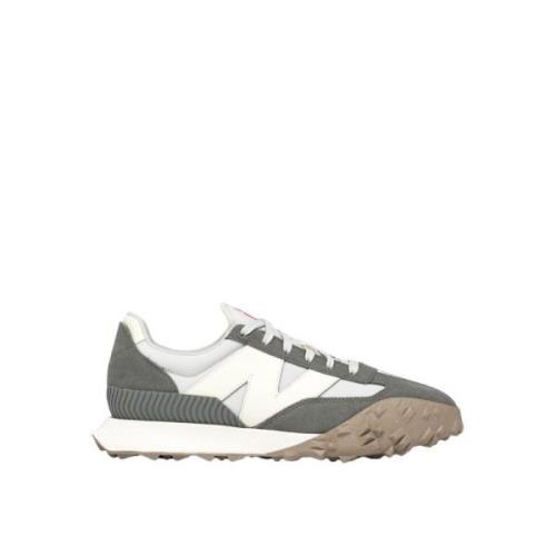 Sneakers van mesh met suède inzetstukken New Balance , Gray , Heren