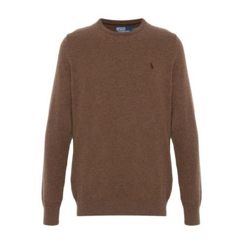 Bruine Sweatshirt Aw24 Herenmode Ralph Lauren , Brown , Heren