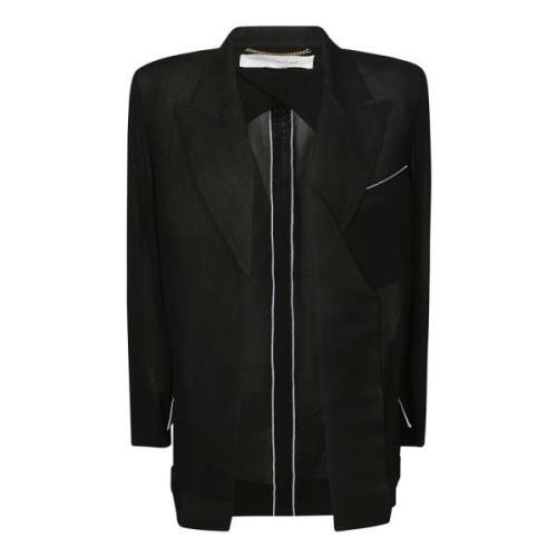 Elegante Blazer voor Vrouwen Victoria Beckham , Black , Dames