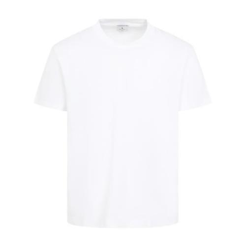 Wit T-shirt voor mannen Aw24 Etro , White , Heren