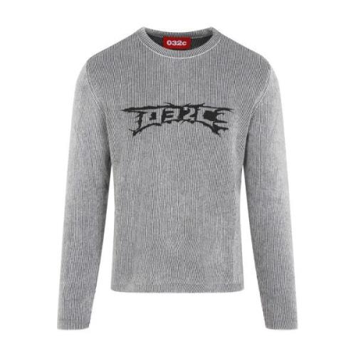 Zwarte Sweatshirt Verhoog Stijl Aw24 032c , Gray , Heren