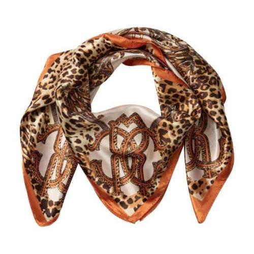 Leo Sjaal Accessoire Oranje Print Co'Couture , Multicolor , Dames