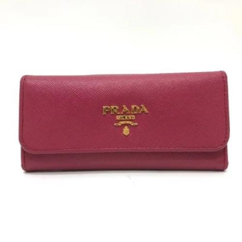 Pre-owned Fabric key-holders Prada Vintage , Pink , Dames