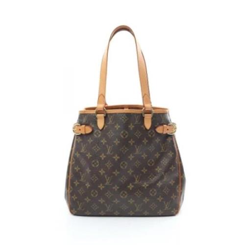 Pre-owned Fabric louis-vuitton-bags Louis Vuitton Vintage , Brown , Da...