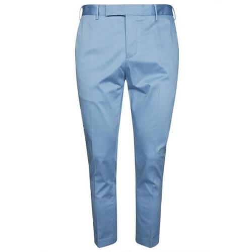 Stretch formele broek Pt01 , Blue , Heren