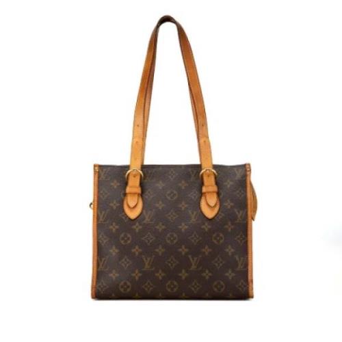 Pre-owned Canvas handbags Louis Vuitton Vintage , Brown , Dames