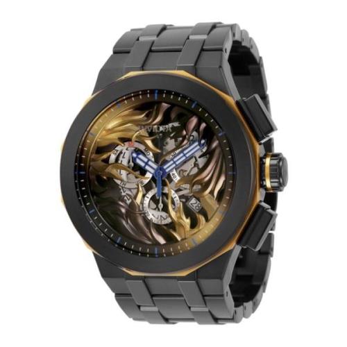 Gedurfde Speedway Heren Quartz Horloge Invicta Watches , Black , Heren