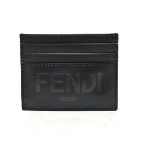 Pre-owned Leather home-office Fendi Vintage , Black , Unisex