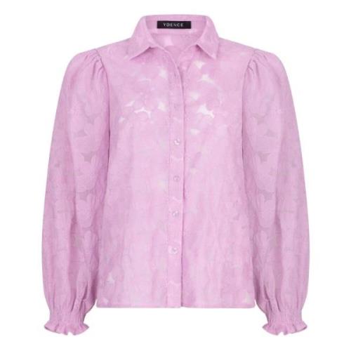 Birdie Lange Mouw Blouse Ydence , Purple , Dames