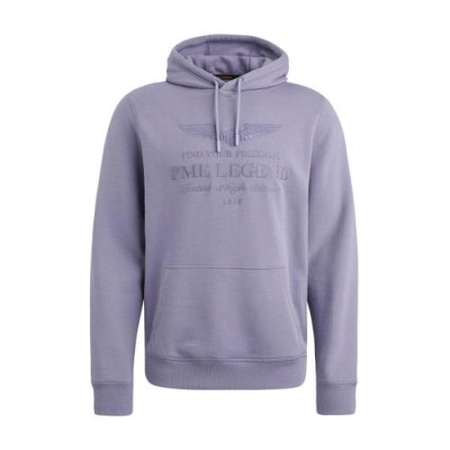 Gezellige en Stijlvolle Hoodie van Zacht Materiaal PME Legend , Purple...