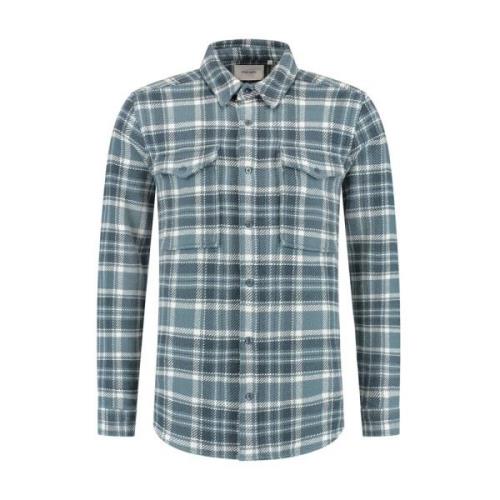 Stijlvolle Overshirt Regular Fit Overhemden Pure Path , Blue , Heren