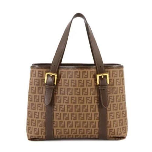 Pre-owned Fabric fendi-bags Fendi Vintage , Brown , Dames