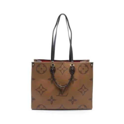 Pre-owned Leather louis-vuitton-bags Louis Vuitton Vintage , Brown , D...