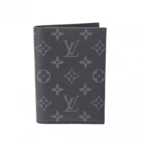 Pre-owned Canvas home-office Louis Vuitton Vintage , Black , Dames