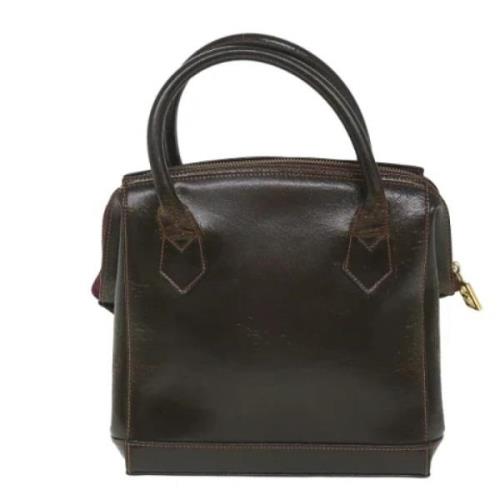 Pre-owned Leather fendi-bags Fendi Vintage , Brown , Dames