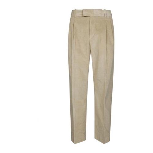 Corduroy Golfbroek Drole de Monsieur , Beige , Heren