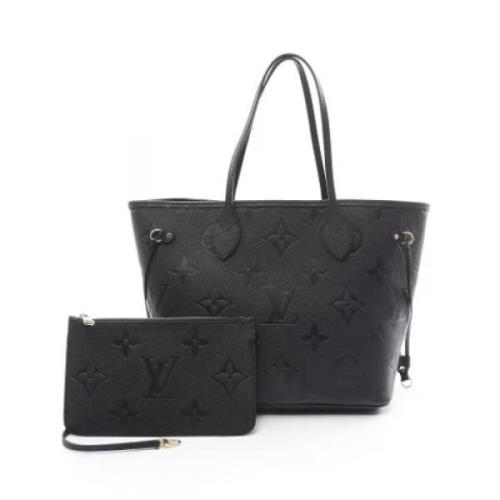 Pre-owned Leather louis-vuitton-bags Louis Vuitton Vintage , Black , D...