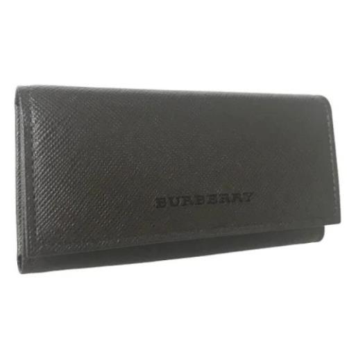 Pre-owned Leather key-holders Burberry Vintage , Brown , Dames