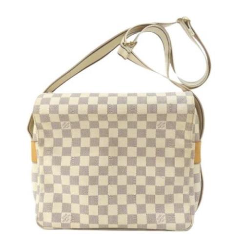 Pre-owned Canvas louis-vuitton-bags Louis Vuitton Vintage , White , Da...