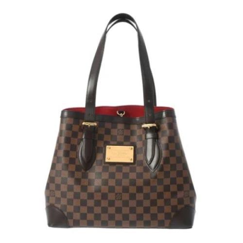 Pre-owned Canvas louis-vuitton-bags Louis Vuitton Vintage , Brown , Da...