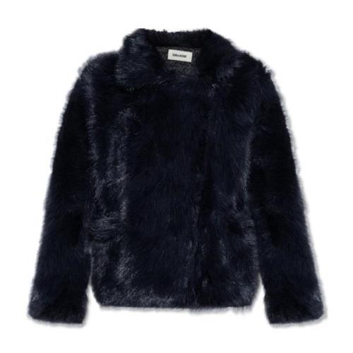 Nepbont jas Freeze Zadig & Voltaire , Black , Dames