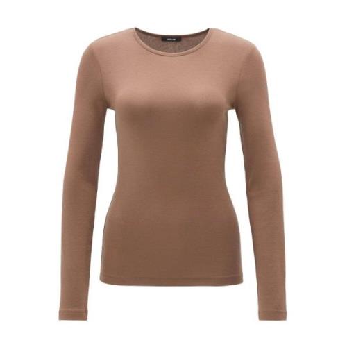 Stijlvolle longsleeve top voor vrouwen Opus , Brown , Dames