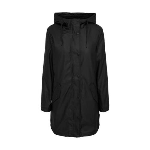 Onlsally Raincoat OTW Noos Zwart/Zwart Teddy | Freewear Zwart Only , B...