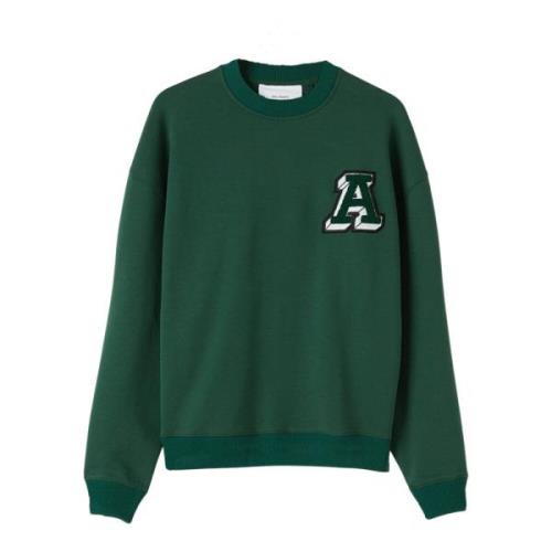 College A Sweatshirt Axel Arigato , Green , Heren