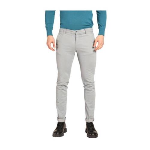 Milano Style Chino Broek Extra Slim Fit Mason's , Gray , Heren