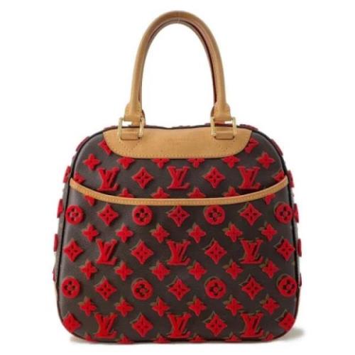 Pre-owned Fabric louis-vuitton-bags Louis Vuitton Vintage , Red , Dame...