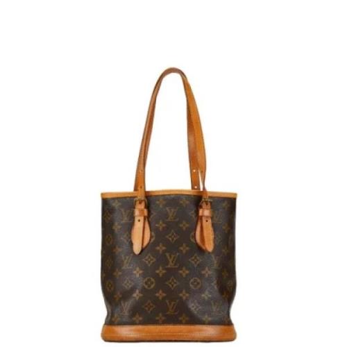 Pre-owned Fabric louis-vuitton-bags Louis Vuitton Vintage , Brown , Da...