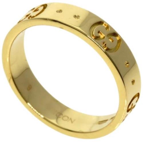 Pre-owned Yellow Gold rings Gucci Vintage , Yellow , Dames