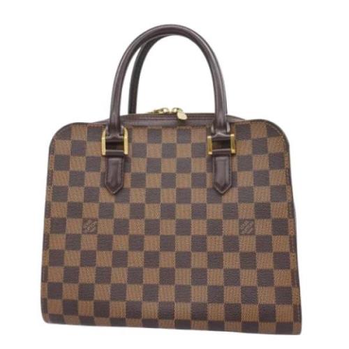 Pre-owned Fabric louis-vuitton-bags Louis Vuitton Vintage , Brown , Da...