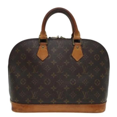 Pre-owned Canvas louis-vuitton-bags Louis Vuitton Vintage , Brown , Da...