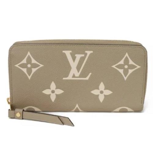 Pre-owned Fabric wallets Louis Vuitton Vintage , Brown , Dames