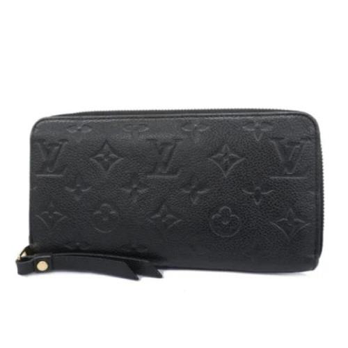 Pre-owned Fabric wallets Louis Vuitton Vintage , Black , Dames