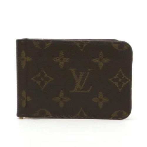 Pre-owned Fabric wallets Louis Vuitton Vintage , Brown , Dames