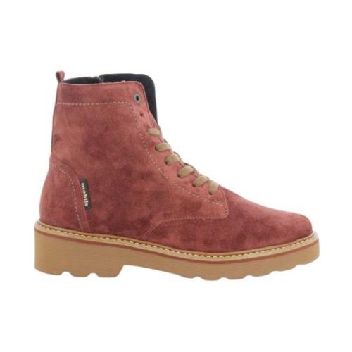 Bruine Damesschoenen Odalia W4 Mobils , Brown , Dames