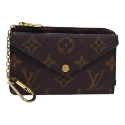 Pre-owned Canvas wallets Louis Vuitton Vintage , Brown , Dames