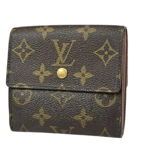 Pre-owned Canvas wallets Louis Vuitton Vintage , Brown , Dames