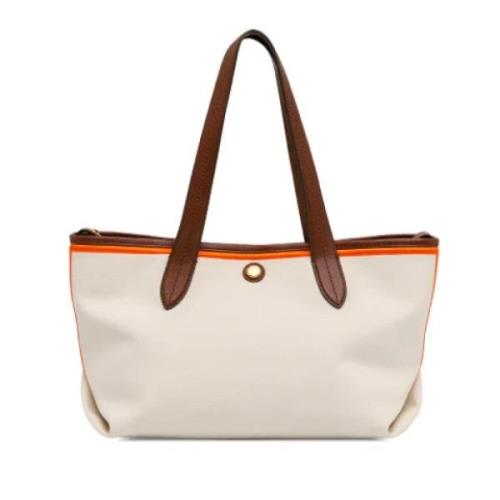 Pre-owned Canvas shoulder-bags Mulberry Pre-owned , White , Dames