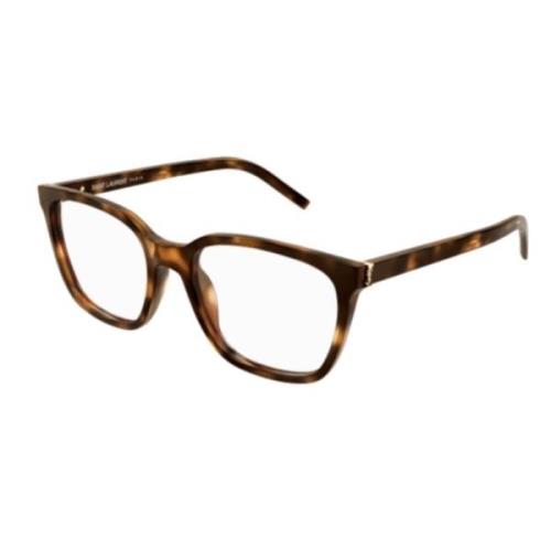 Klassieke Zwarte Leren Schoudertas Saint Laurent , Brown , Unisex